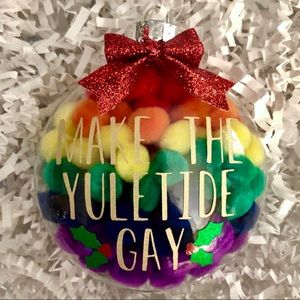 Make the Yuletide Gay Ornament